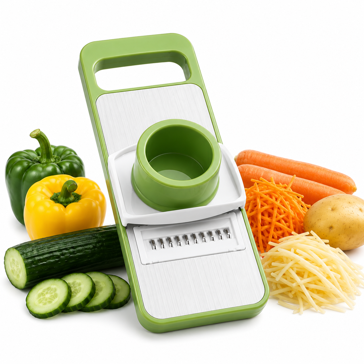 5 in 1 Vegetable Cutter Stainless Steel Multifunctional Slicer